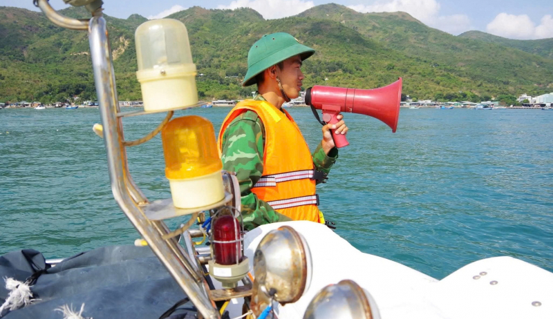 Công an xã, phường ven biển Khánh Hòa, Đắk Lắk giúp dân “đón bão” Kalmaegi với tâm thế sẵn sàng -0