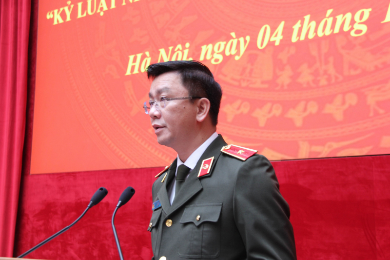 Phát động phong trào thi đua Ba nhất trong CAND  -0