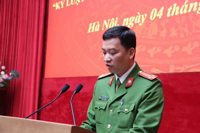 Phát động phong trào thi đua Ba nhất trong CAND  -0