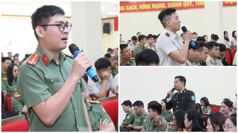 Nâng cao văn hóa ứng xử cho CBCS Công an cửa khẩu và lực lượng An ninh hàng không  -2