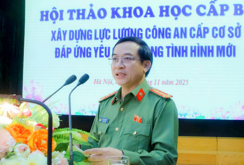 Xây dựng lực lượng Công an cấp cơ sở đáp ứng yêu cầu, nhiệm vụ trong tình hình mới -0