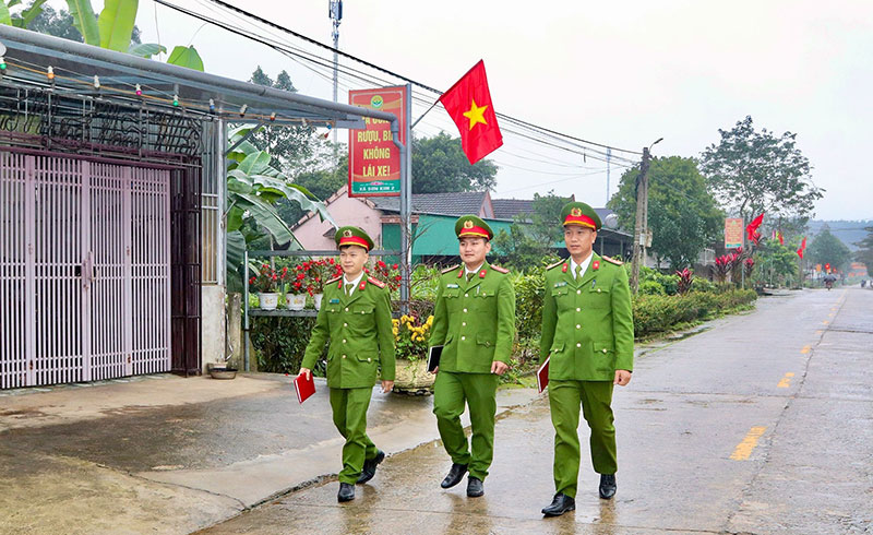 Công an xã tại Hà Tĩnh – điểm tựa trong chính quyền địa phương 2 cấp -0
