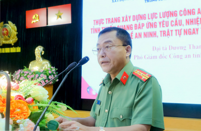 Xây dựng lực lượng Công an cấp cơ sở đáp ứng yêu cầu, nhiệm vụ trong tình hình mới -0