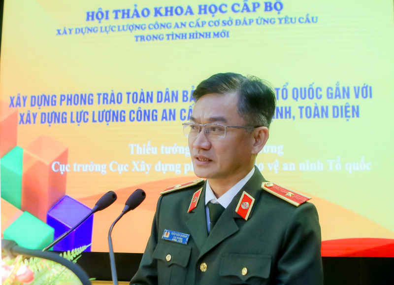 Xây dựng lực lượng Công an cấp cơ sở đáp ứng yêu cầu, nhiệm vụ trong tình hình mới -0