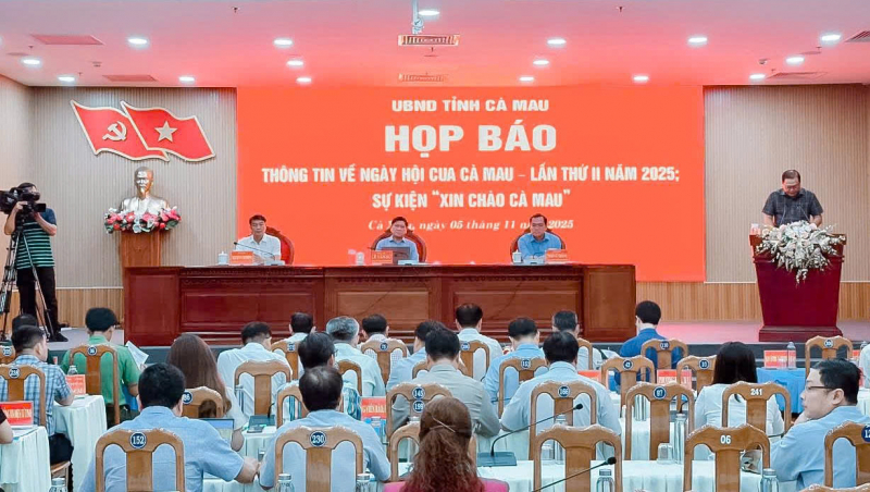 Sidang akhbar mengenai Pesta Ketam dan acara 