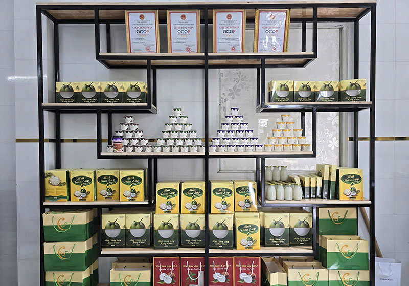 Agribank chi nhánh Trà Vinh đồng hành phát triển đặc sản Dừa sáp -0