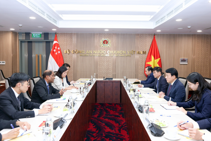 Thúc đẩy hợp tác an ninh, phòng chống tội phạm Việt Nam - Singapore -0