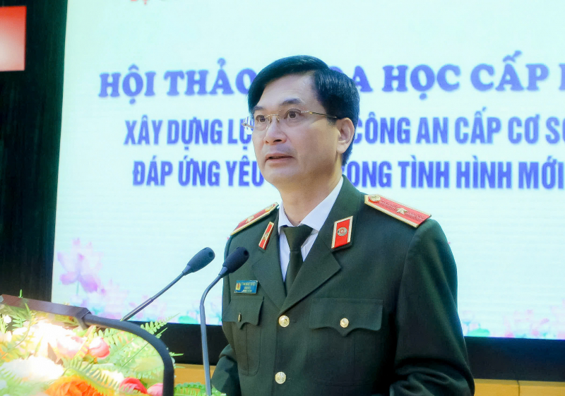 Xây dựng lực lượng Công an cấp cơ sở đáp ứng yêu cầu, nhiệm vụ trong tình hình mới -0