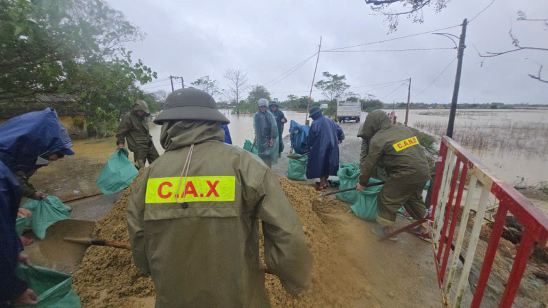 TP Huế: Khẩn trương ứng phó bão số 13 trước nguy cơ “thiên tai kép” bão chồng lũ -0