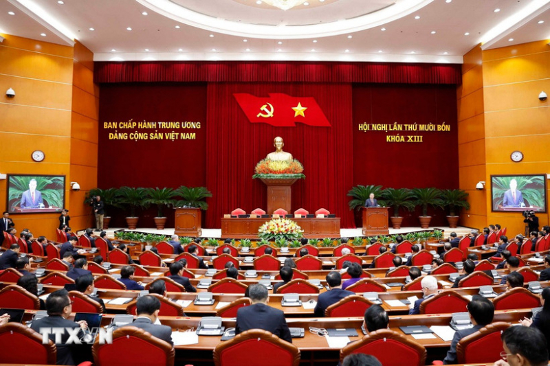 Bế mạc Hội nghị lần thứ 14 Ban Chấp hành Trung ương Đảng khóa XIII -0