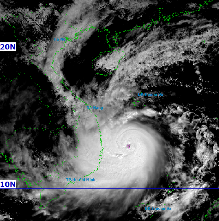 Storm nr. 13 neemt toe tot niveau 15, provincies in het zuiden van het land reageren met spoed -0