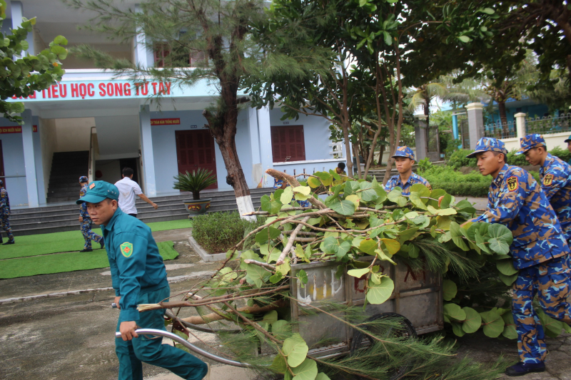 A Zona Especial de Truong Sa garante segurança após o tufão Kalmaegi -0