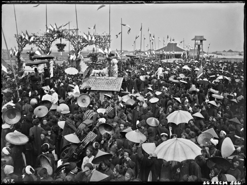 Rare photo exhibition about the Huong examination in the late 19th century -0