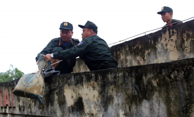 Noodhulp bij storm nr. 13: vóór 