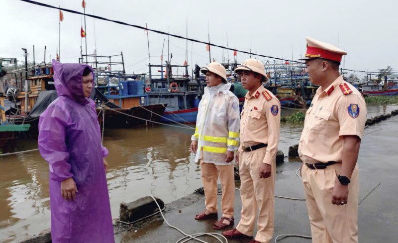 Noodhulp bij storm nr. 13: vóór 