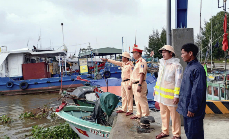 Noodhulp bij storm nr. 13: vóór 