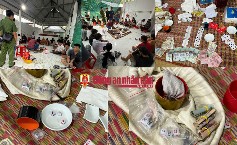 Triệt phá điểm lắc tài xỉu, tạm giữ trên 120 triệu đồng -0