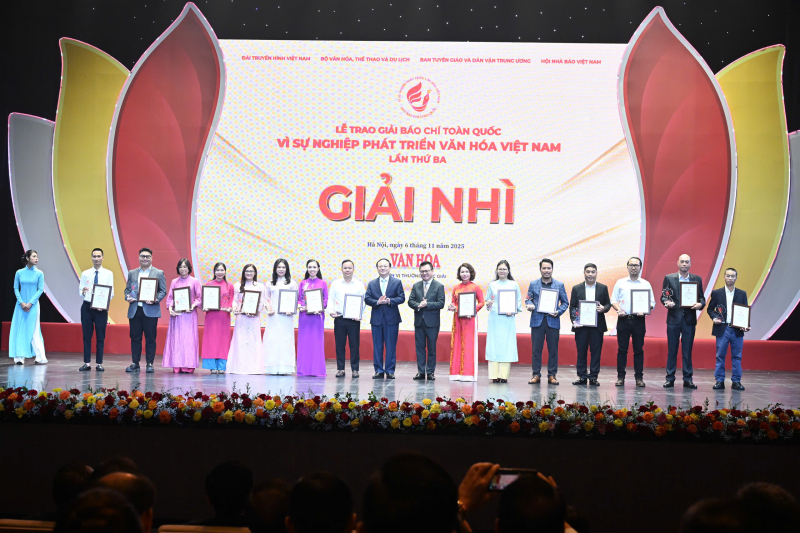 Trao Giải Báo chí toàn quốc “Vì sự nghiệp phát triển Văn hóa Việt Nam” lần thứ ba -0