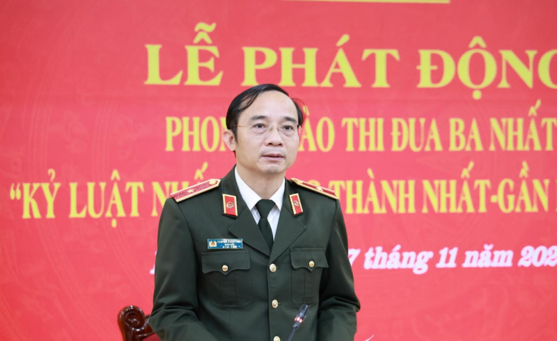 Công an tỉnh Hà Tĩnh phát  động Phong trào thi đua “Ba nhất” -0