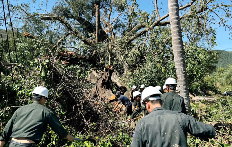  	Công an tiếp tục hỗ trợ người dân Đắk Lắk khắc phục hậu quả sau cơn bão Kalmaegi -0