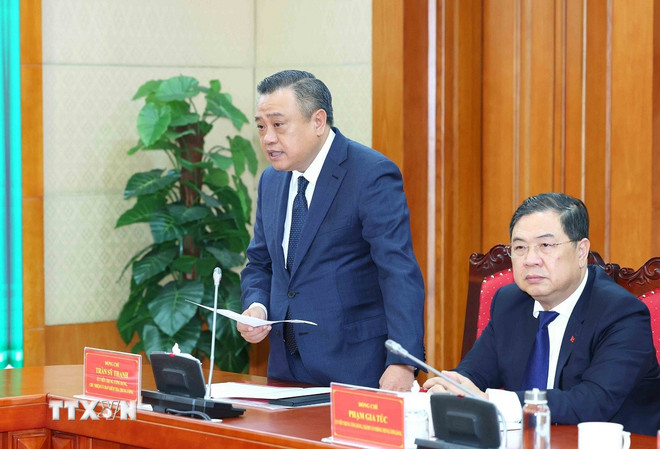 Bàn giao công tác của Chủ nhiệm Ủy ban Kiểm tra Trung ương -0