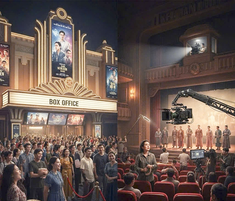 Kinh doanh phim ảnh: Nghệ thuật của can đảm và cân não -0