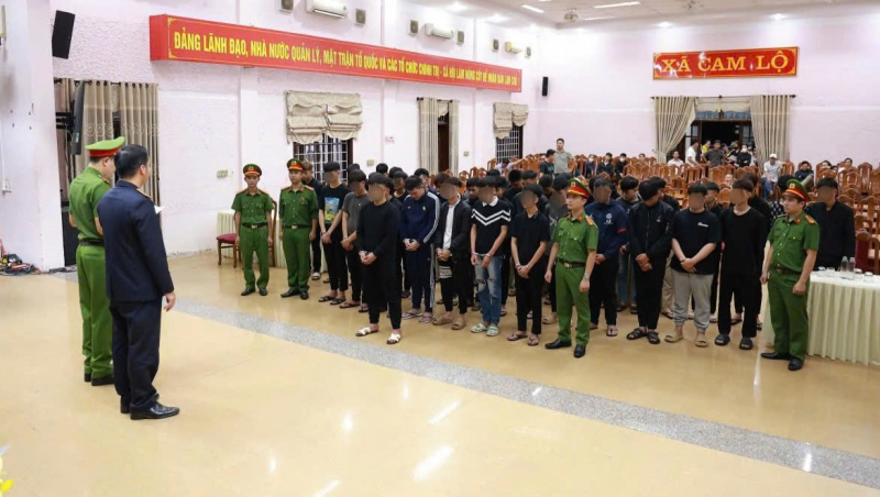 Quảng Trị: Khởi tố 38 đối tượng về các tội “Cố ý gây thương tích” và “Gây rối trật tự công cộng -0