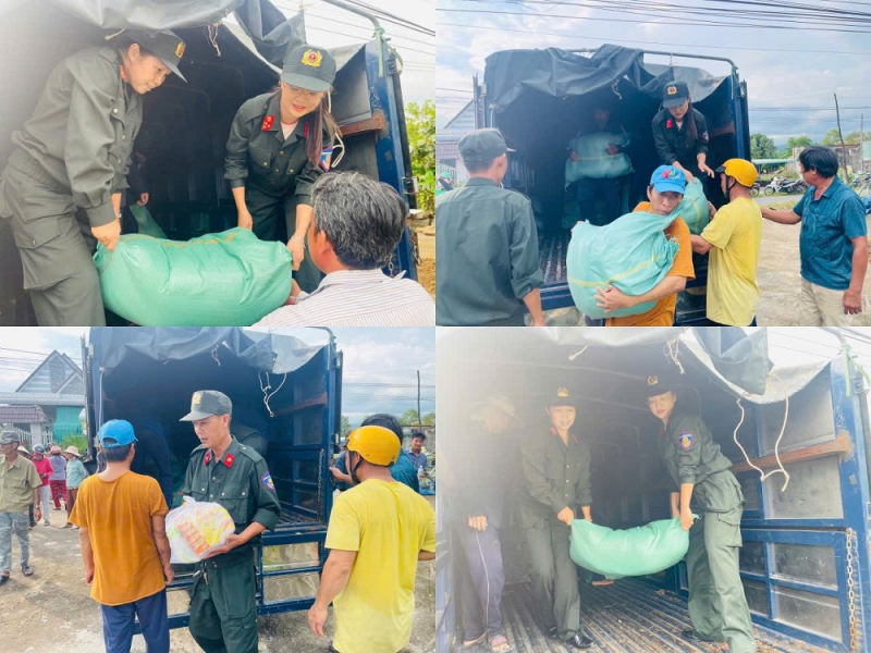 Nửa đêm, Công an tới từng nhà hỗ trợ di dời người dân  -0