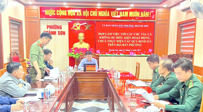 Hà Tĩnh huy động cả hệ thống chính trị chống khai thác IUU -0