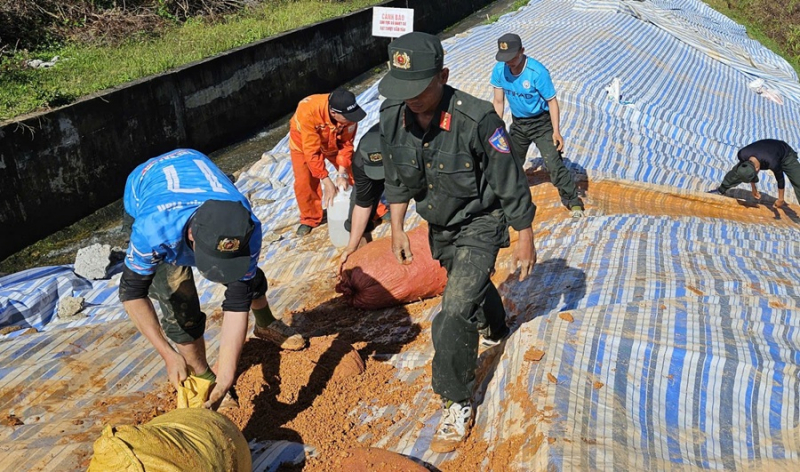 Activate emergency plan for incident at 1.7 million m3 water reservoir -0