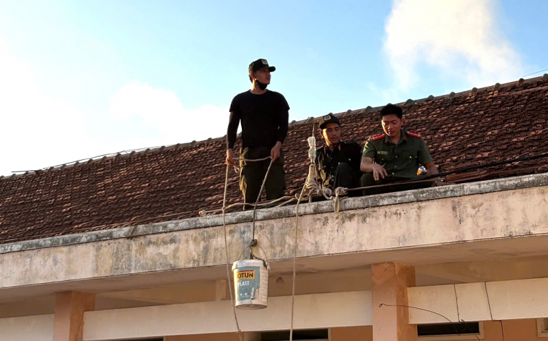 Gia Lai: Không để việc đến trường của học sinh bị ngắt quãng sau bão -0