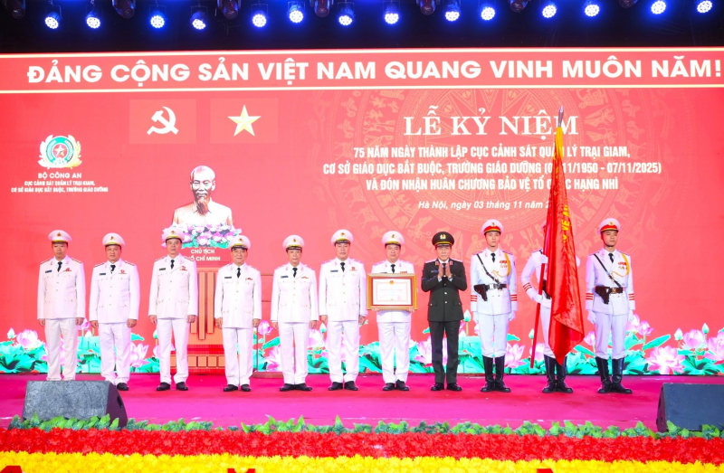 Police Department of Prison, Correctional Institution and Juvenile Reformatory Management receives Second-Class Fatherland Protection Order -0