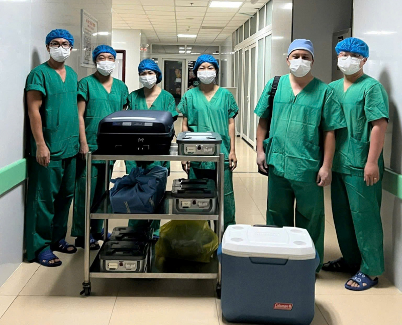 Nam thanh niên bị tai nạn chết não hiến tạng trao cơ hội sống cho 5 bệnh nhân  -1