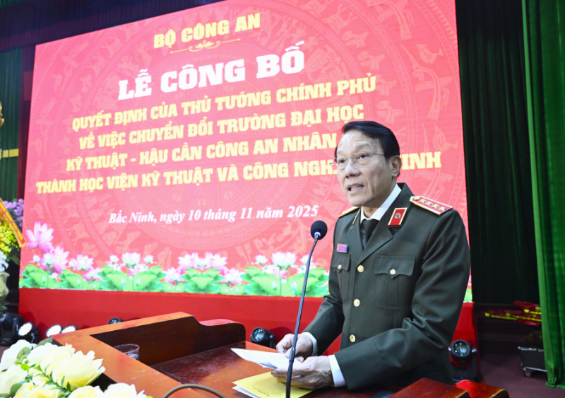 Xây dựng Học viện Kỹ thuật và Công nghệ an ninh thành cơ sở đào tạo xứng tầm khu vực -0