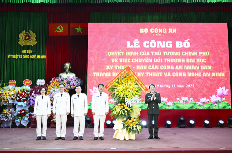 Xây dựng Học viện Kỹ thuật và Công nghệ an ninh thành cơ sở đào tạo xứng tầm khu vực -0