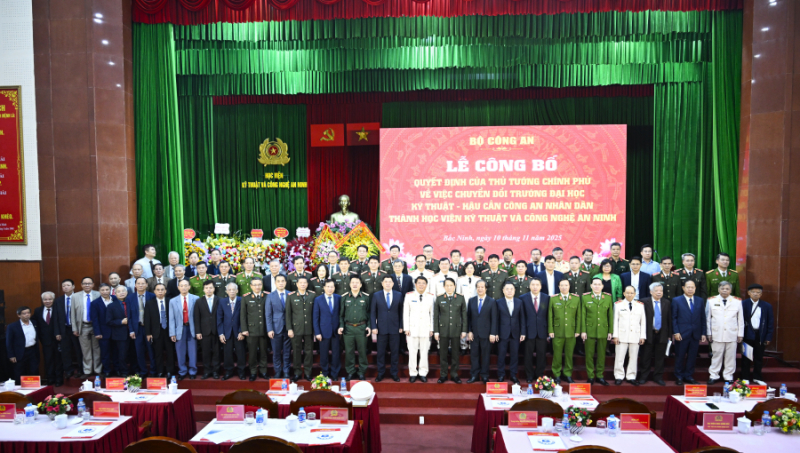 Xây dựng Học viện Kỹ thuật và Công nghệ an ninh thành cơ sở đào tạo xứng tầm khu vực -0