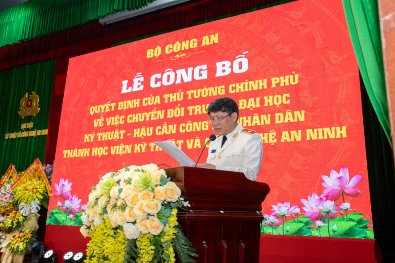 Xây dựng Học viện Kỹ thuật và Công nghệ an ninh thành cơ sở đào tạo xứng tầm khu vực -0