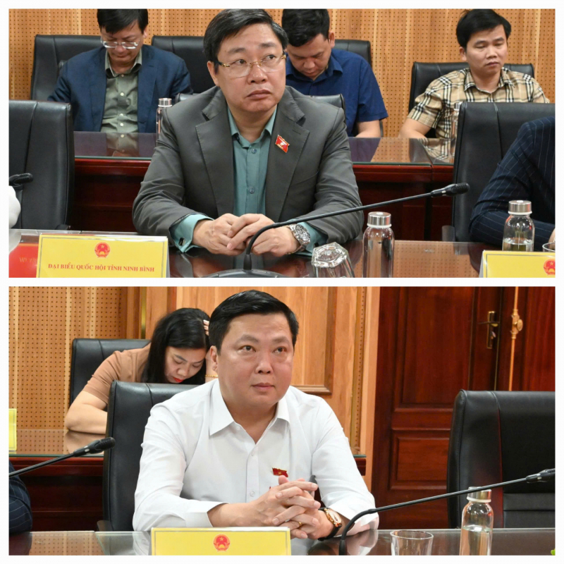 Viện Khoa học hình sự gặp mặt Đoàn đại biểu Quốc hội 2 tỉnh Ninh Bình và Quảng Trị -0