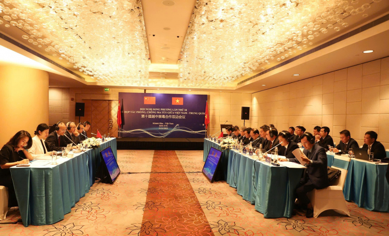 Hội nghị hợp tác phòng chống ma tuý hai quốc gia Việt Nam - Trung Quốc -0