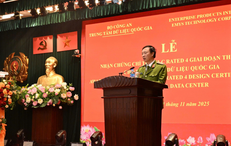 Trung tâm Dữ liệu quốc gia đón nhận Chứng chỉ quốc tế TIA-942-C Rated 4 -0