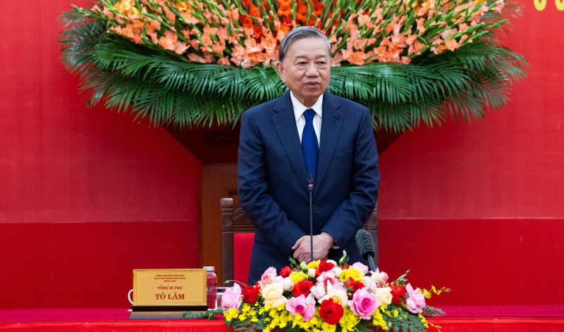 Tổng Bí thư Tô Lâm: Đảng, Nhà nước luôn quan tâm, chăm lo lực lượng tham gia bảo vệ ANTT ở cơ sở -0