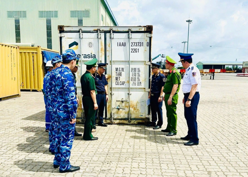 Doanh nghiệp đem hơn 25 tấn đạn, vỏ đạn quân dụng nhập khẩu cảng Hải Phòng bị Hải quan phát hiện -0