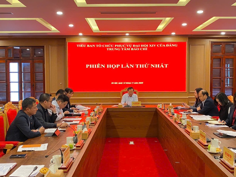 Khẩn trương chuẩn bị cho Trung tâm Báo chí phục vụ Đại hội XIV của Đảng -0