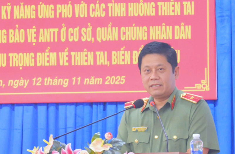 Nâng cao kiến thức, kỹ năng ứng phó với các tình huống thiên tai -0