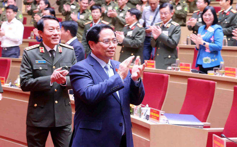 Thủ tướng dự, chỉ đạo Hội nghị sơ kết 1 năm triển khai lực lượng tham gia bảo vệ ANTT ở cơ sở -0