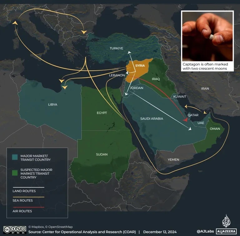 Trung Đông mạnh tay trấn áp “ma dược” captagon -0