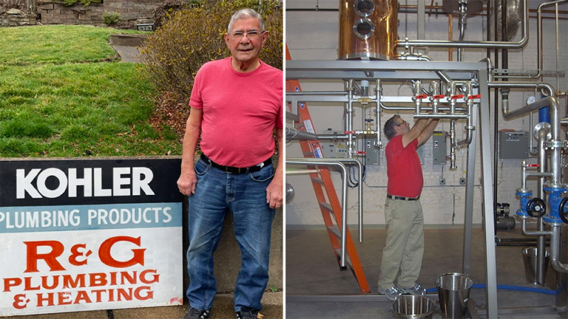 Thợ sửa ống nước cao tuổi nhất -0