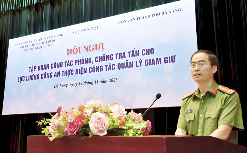 Tập huấn “Công tác phòng, chống tra tấn cho lực lượng Công an thực hiện công tác quản lý giam giữ”  -0