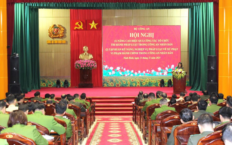 Nâng cao hiệu quả công tác tổ chức thi hành pháp luật trong CAND -0