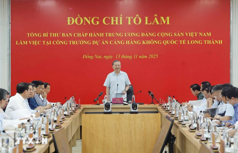 Tổng Bí thư: Long Thành phải là hình mẫu mới về hạ tầng hàng không hiện đại -0